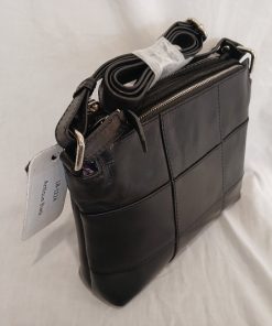 Alternative view of Leather Handbag LB-1224 BL