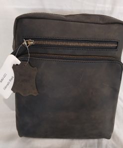 Leather Cross Bag MBG-021 BL